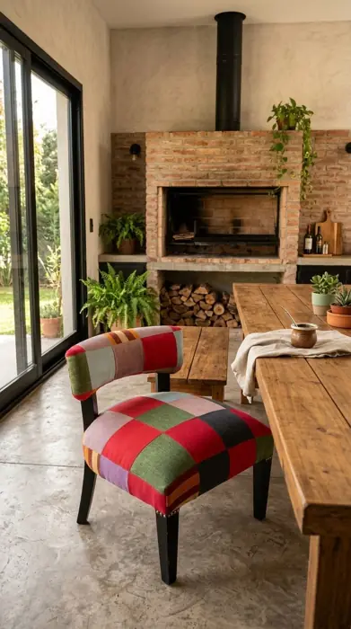 Silla · Patchwork (foto de ambiente ilustrativa)