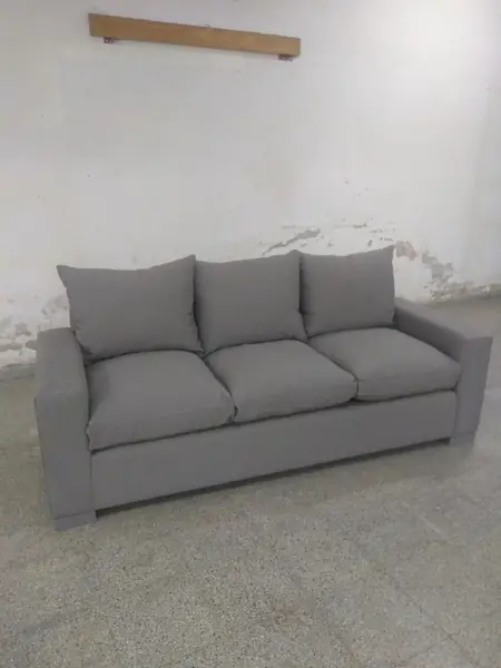 Sillón 3 cuerpos · Gris